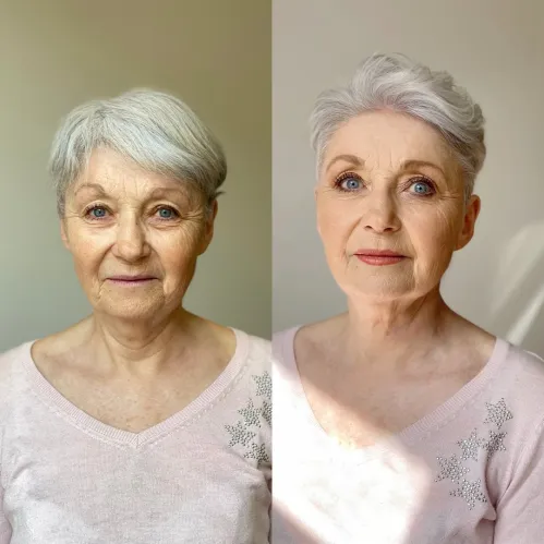 Brass Free White Hair
