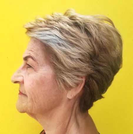 Brushed Back Style