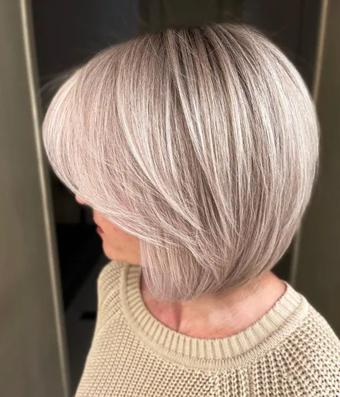 Chic Blonde Bob