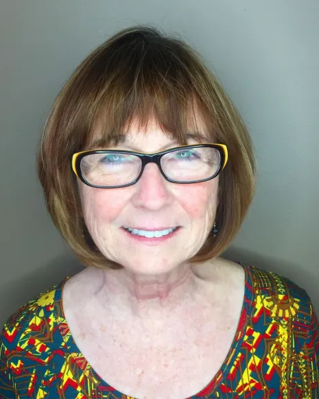 Chin Length Bob with Choppy Bangs