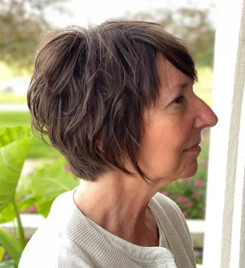 Choppy Layered Pixie Cut