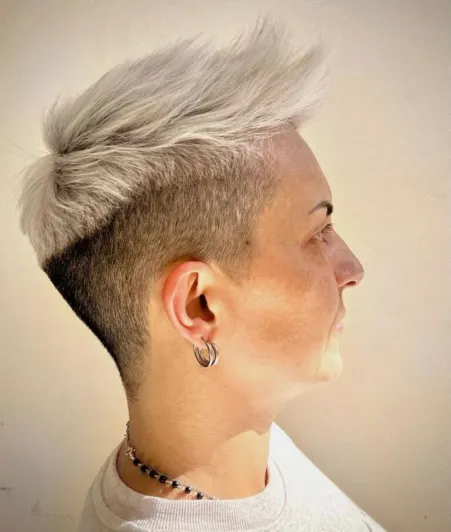 Edgy Undercut Pixie Hairstyle