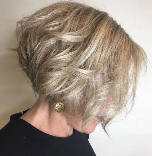Extra Short Feathered Bob