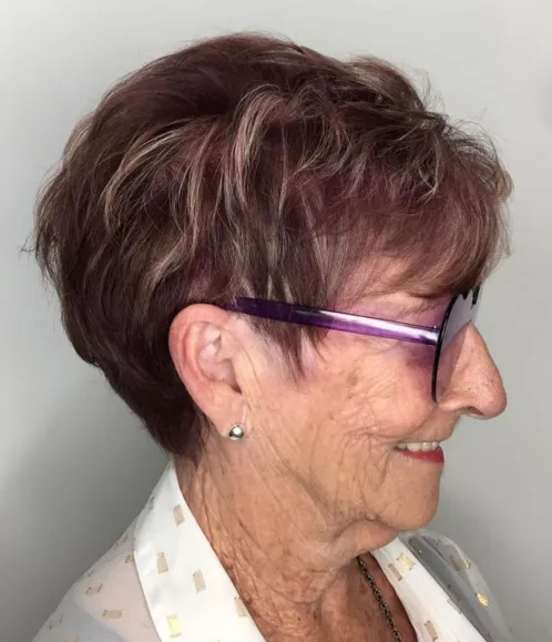 Feathered Chocolate Pixie with Babylights