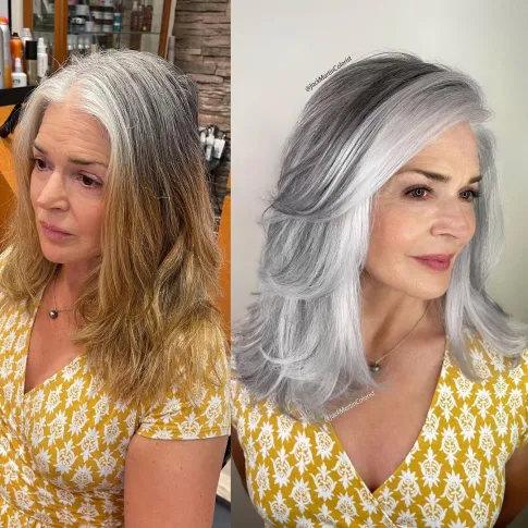Haircut with Long Rounded Layers