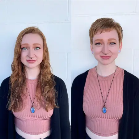 Long to Short Haircut Makeover