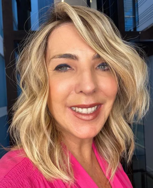 Mature Hair Layered Cut