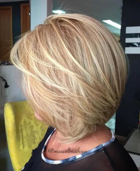 Medium Hair with Sweeping Layers