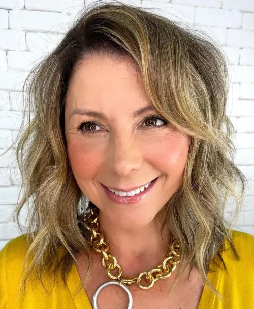 Medium Length Haircut for Thin Hair