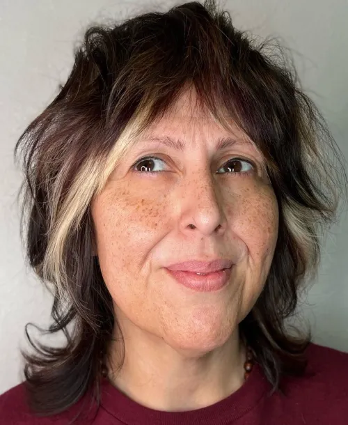 Medium Length Shag Haircut