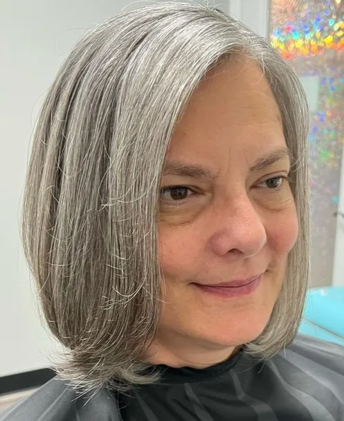 Mid Length Sleek Bob