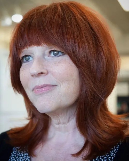 Natural Red Hair Look
