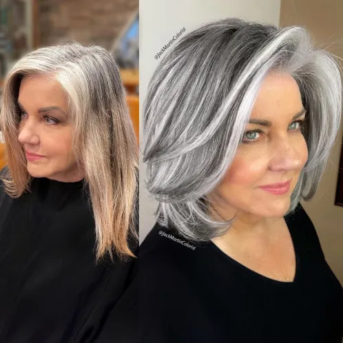 Neck Length Layered Bob Haircut