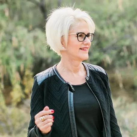 Platinum Short Bob