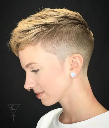 Short Androgynous Cut for Girls