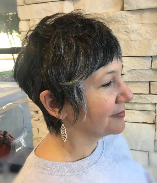 Short Blunt Bangs