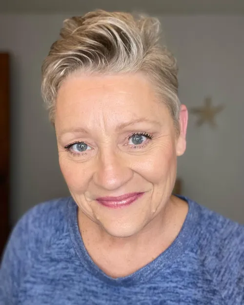 Short Pixie with Long Layers