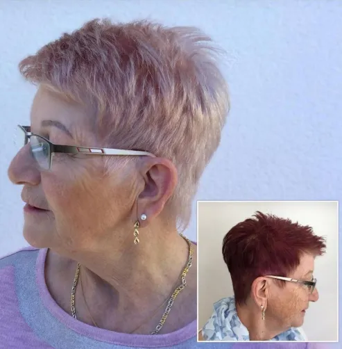 Short Pixie with Soft Spikes