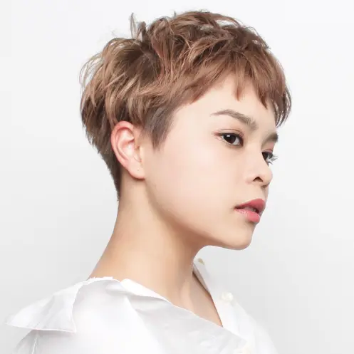 Short Shaggy Pixie Cut