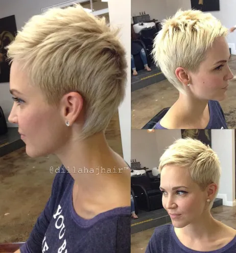 Short Spiky Cut