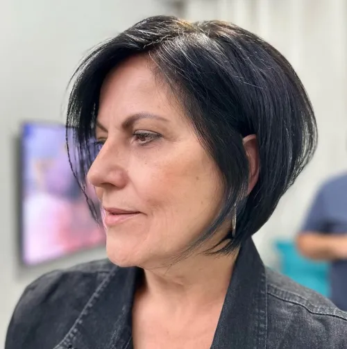 Short Stacked Bob