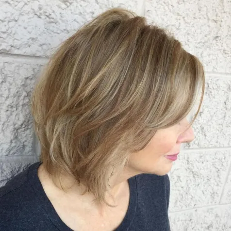Shoulder Grazing Wispy Cut