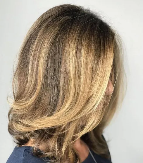 Shoulder Length Haircut with Textured Ends