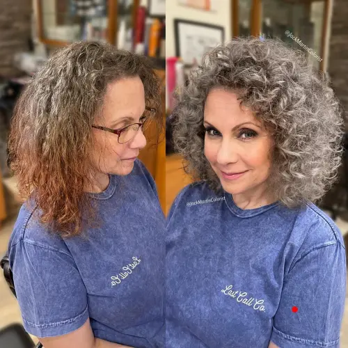 Springy Curls Bob Haircut