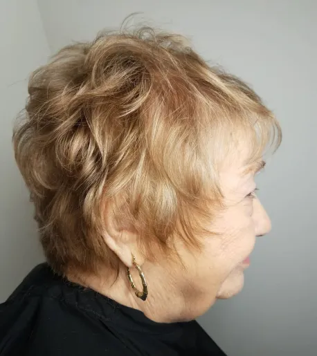 Textured Wavy Hairstyle for Fine Hair
