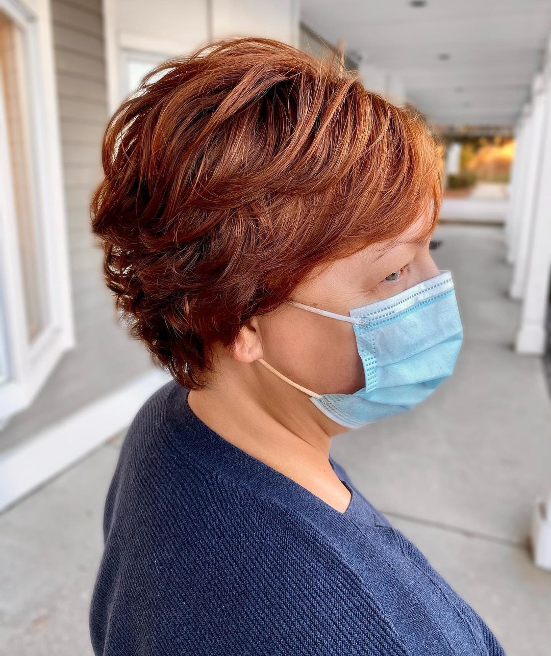 chestnut and cinnamon blend for women in their 50s