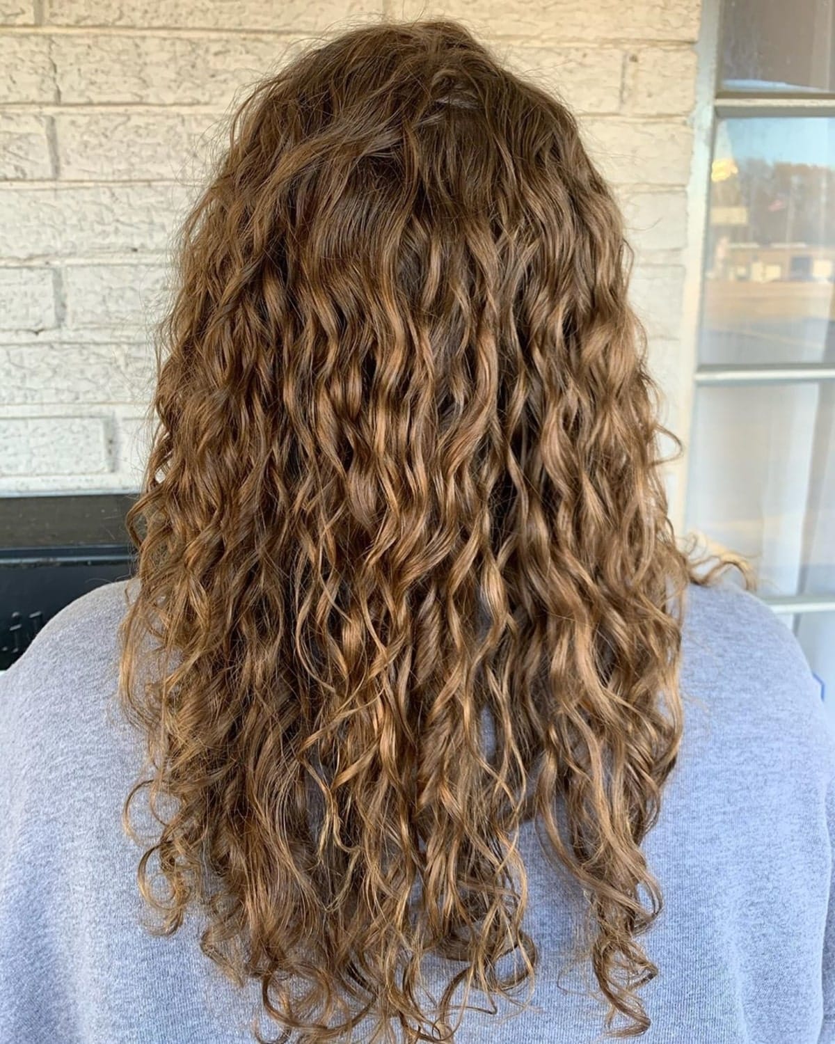 curly perm for long hair 1