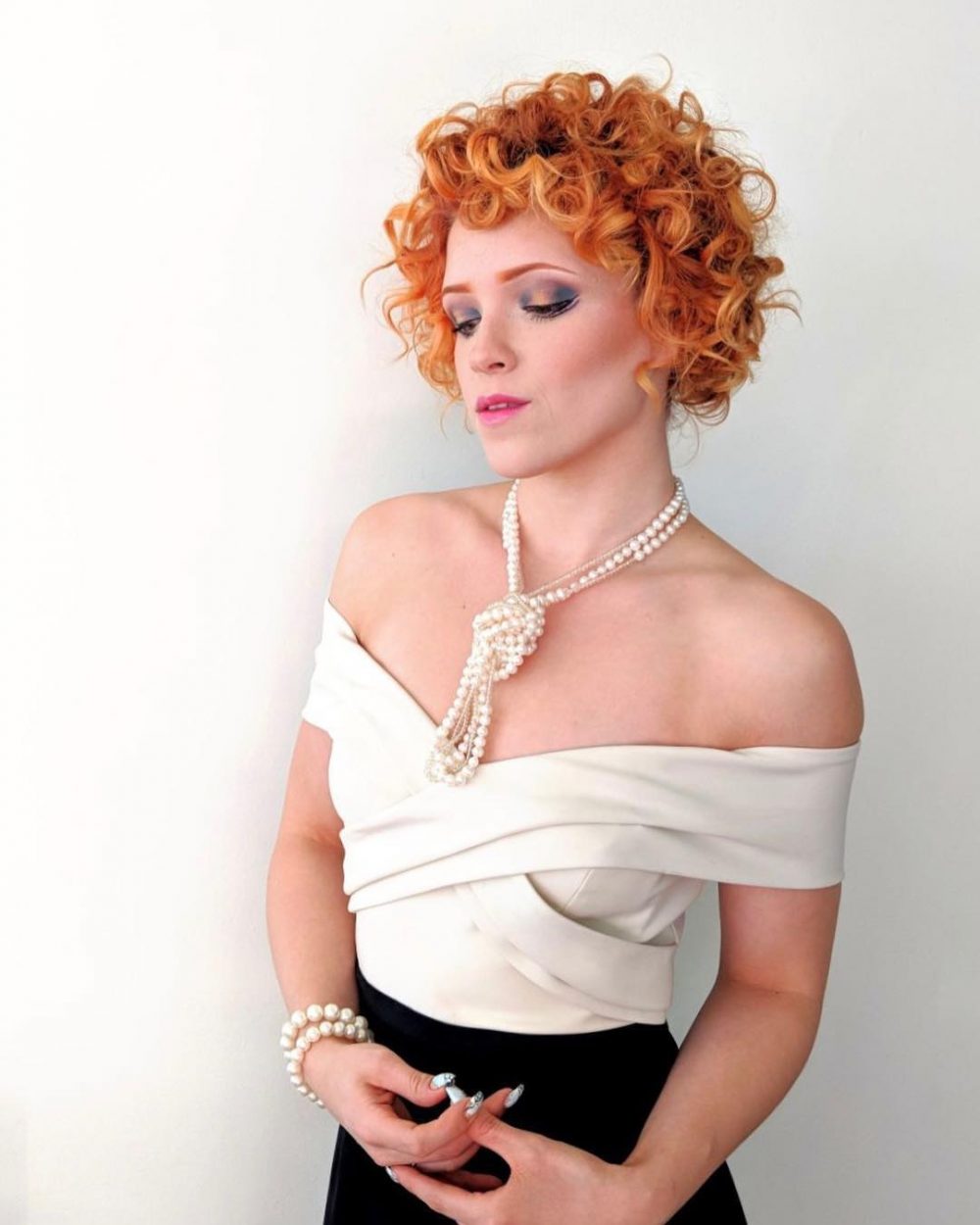 curly perms for short hair