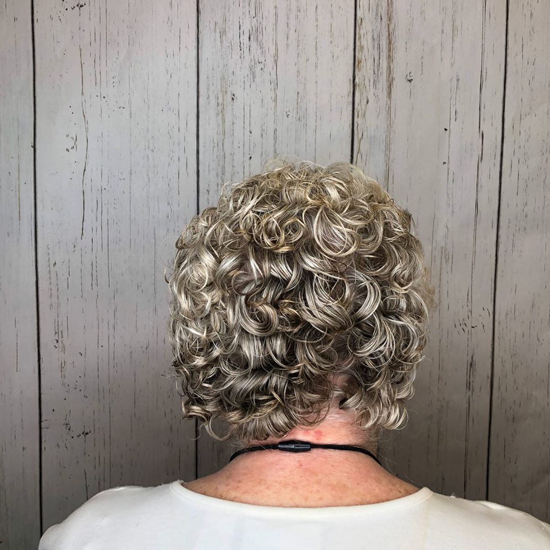 cute curls for women over 50
