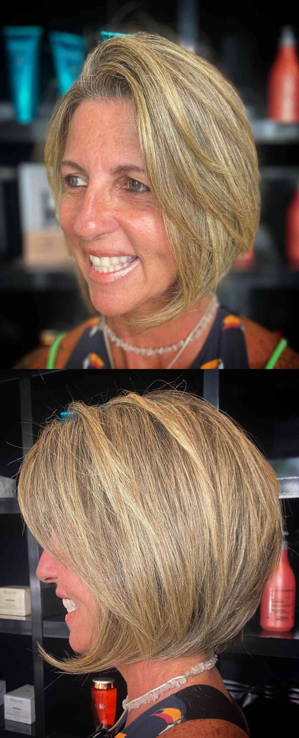 dirty blonde bob haircut