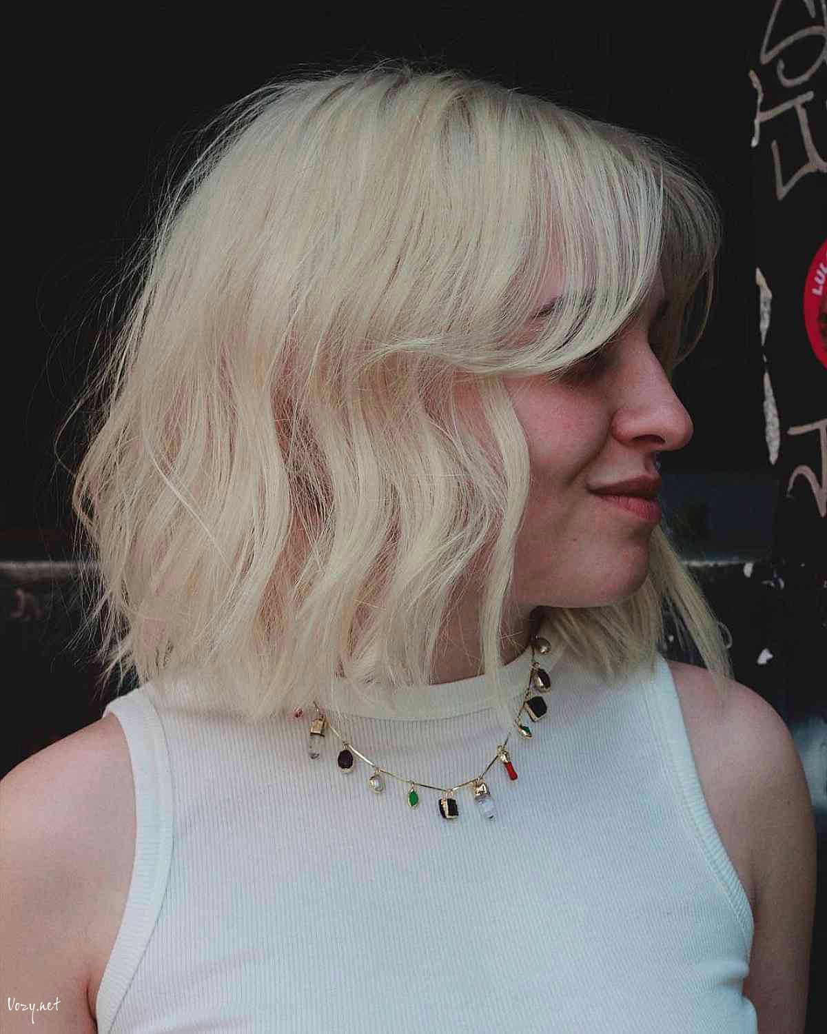frosty blonde for thinning fine hair 1