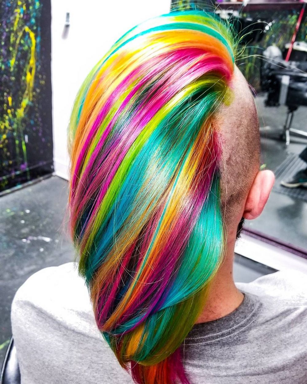 fruit stripe gum edgy hairstyles