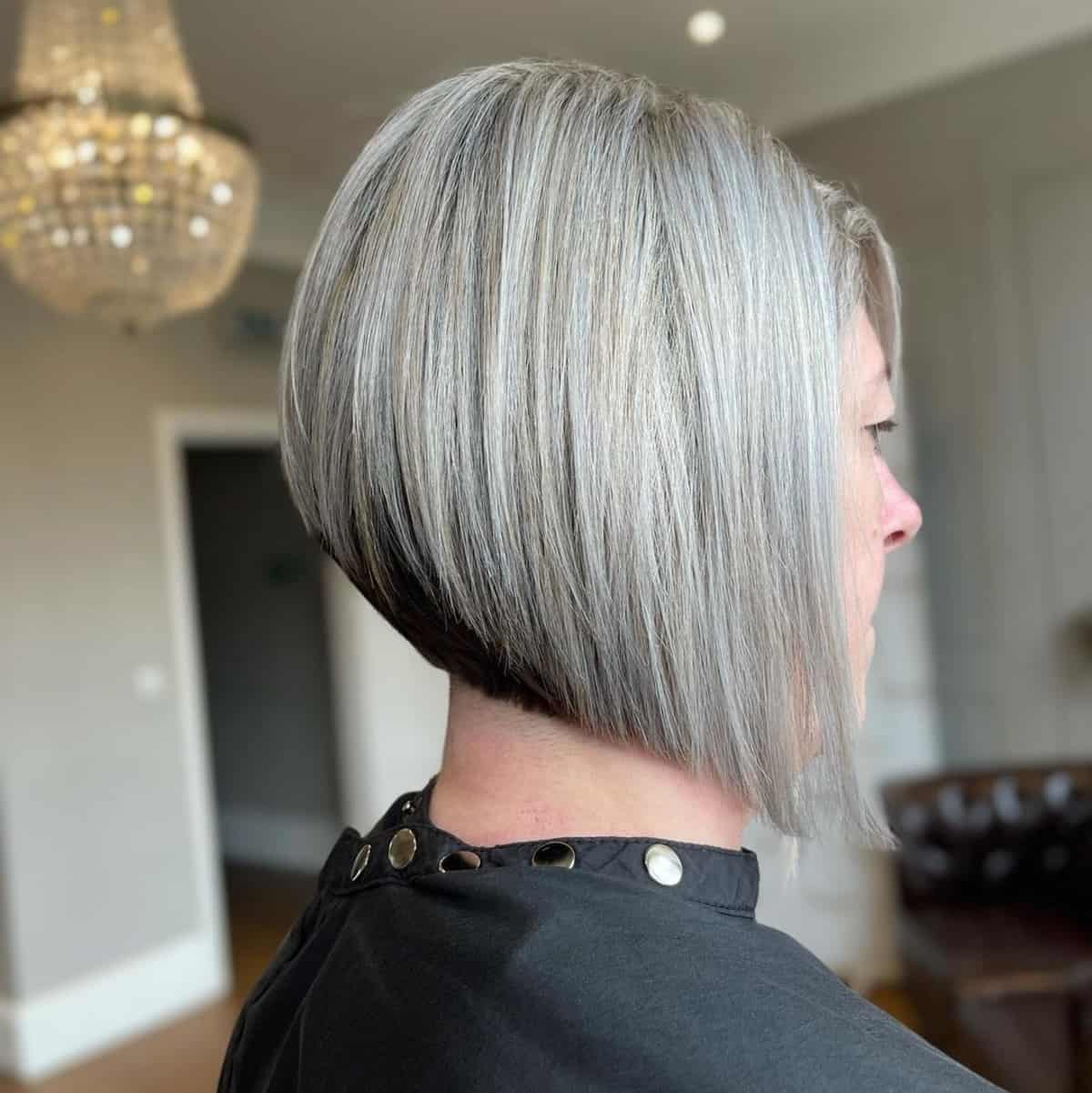 fun effortless hairstyle woman over 50
