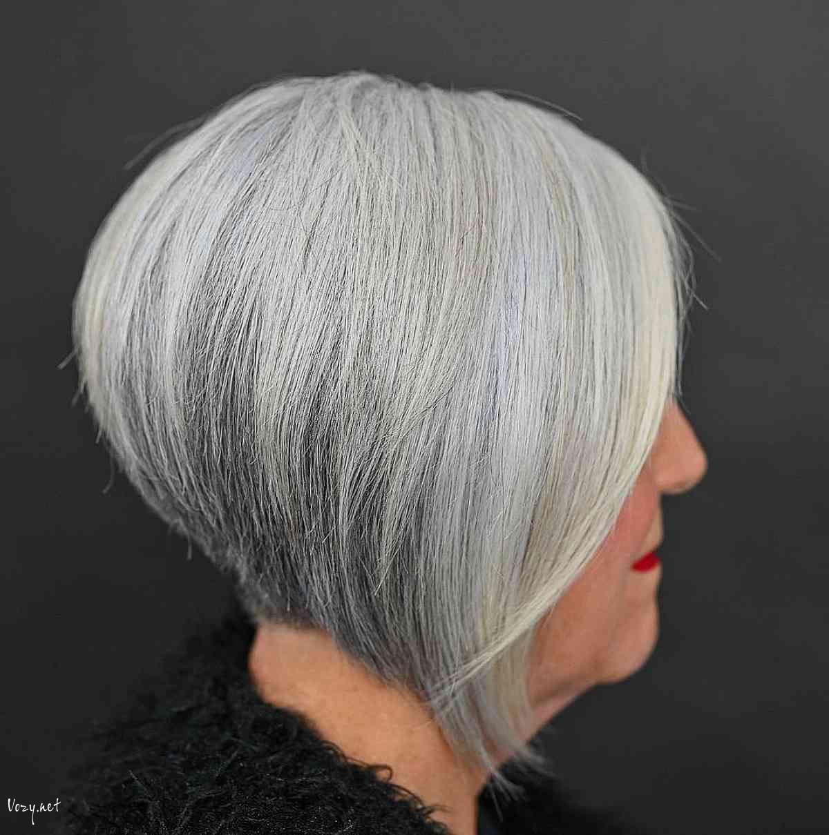inverted pixie bob for women over 60
