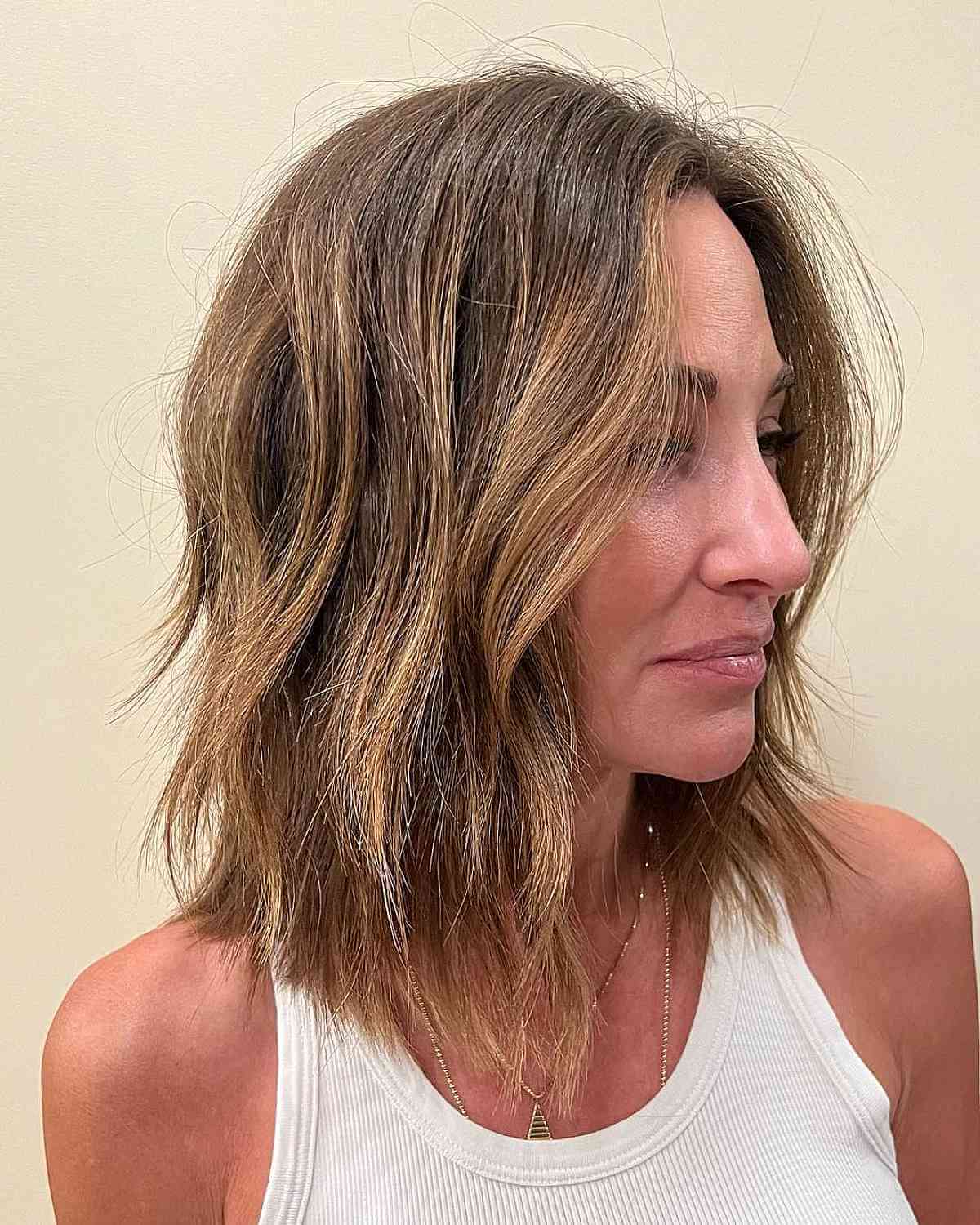 lived in wash and go dirty blonde hair