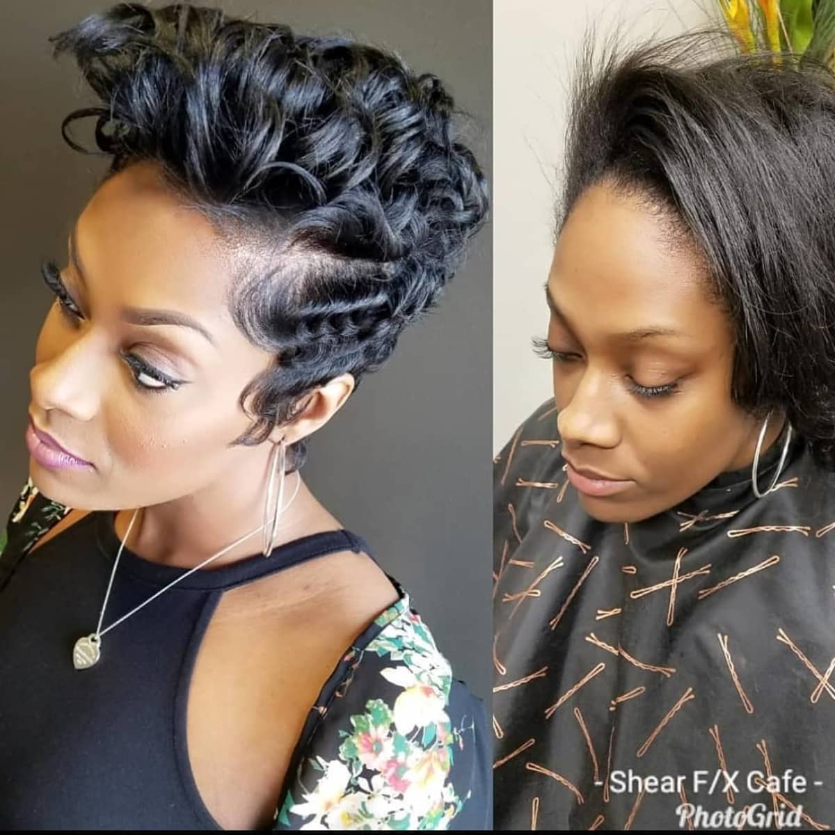 long pixie for naturally textured hair