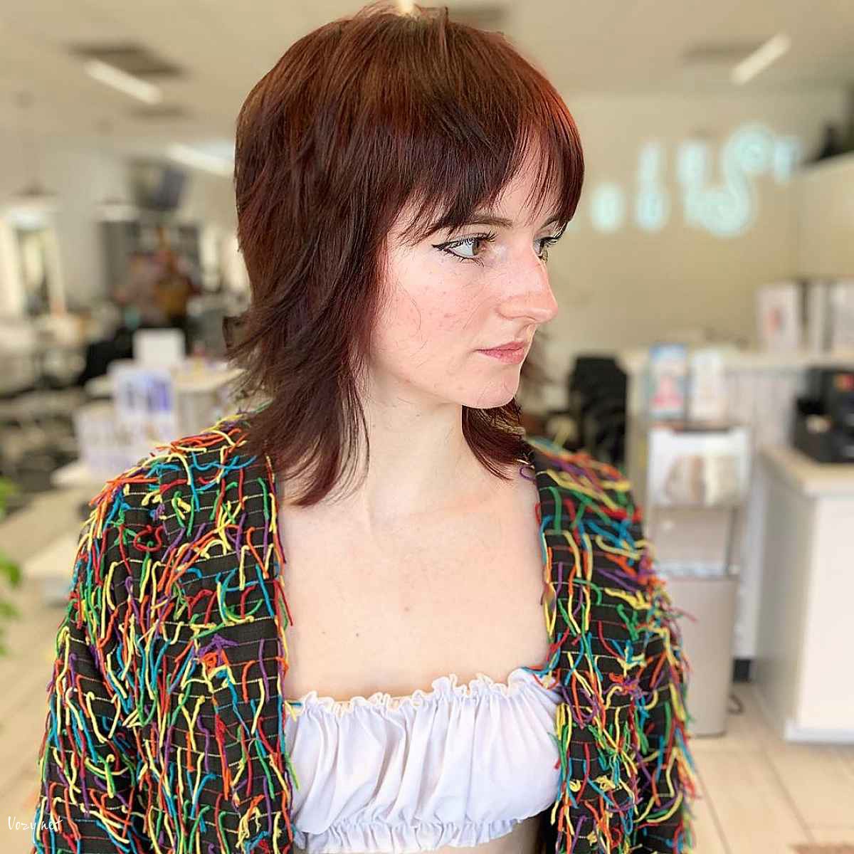 long shaggy bob hair style 1