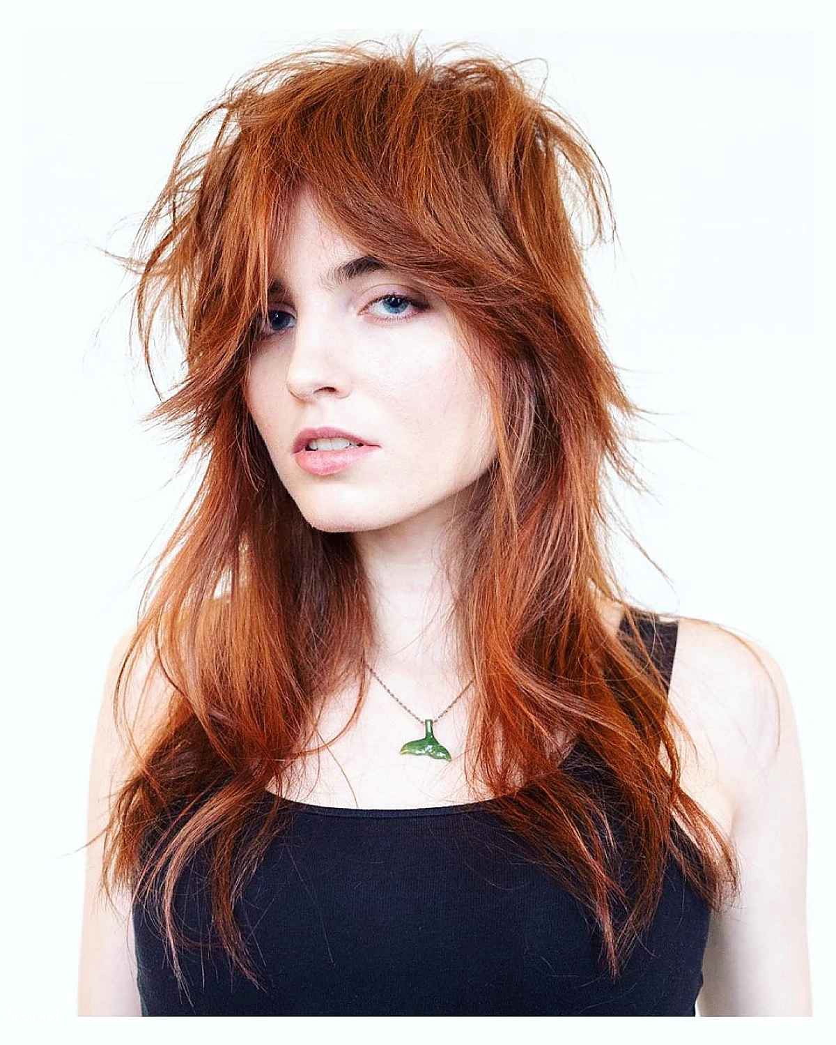 long wolf cut
