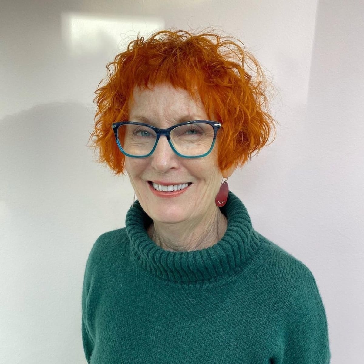 modern french bob with micro bangs