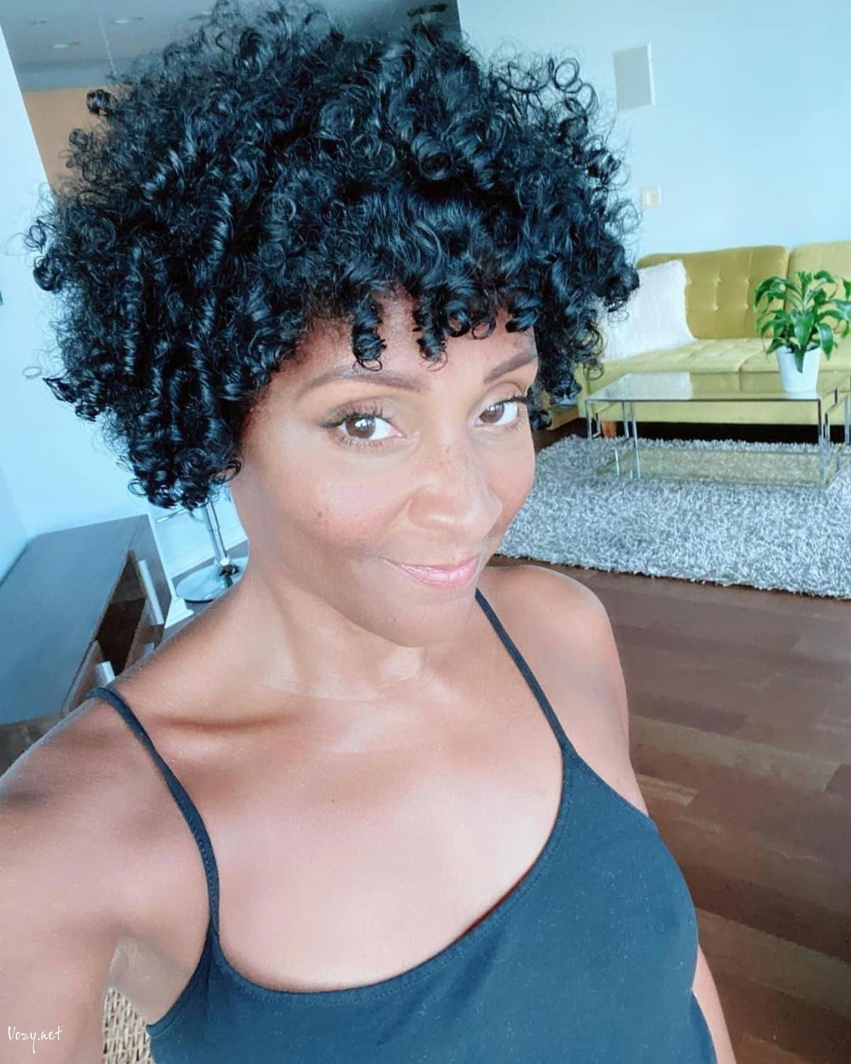 natural afro for women over 50