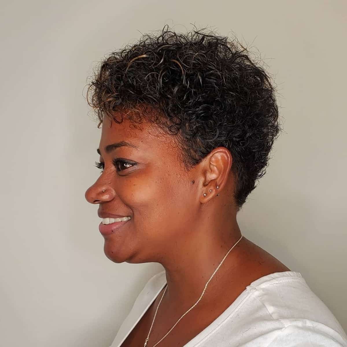 pixie cut for black females