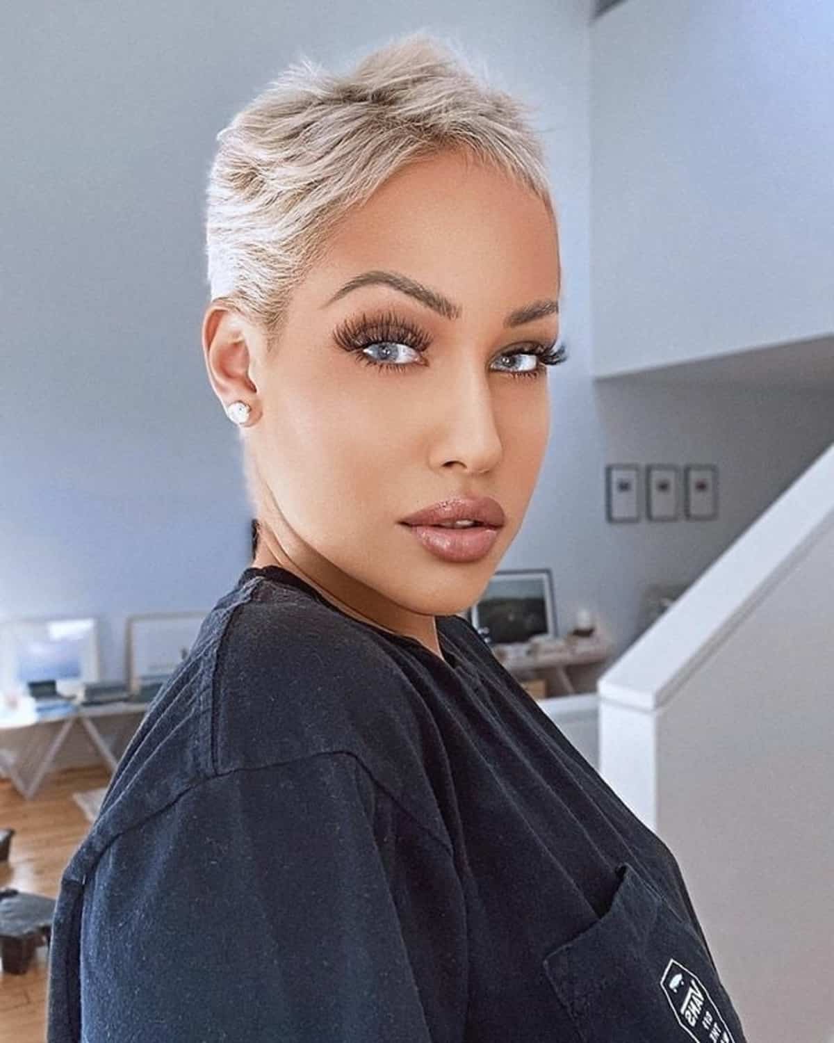 pixie cut for black ladies