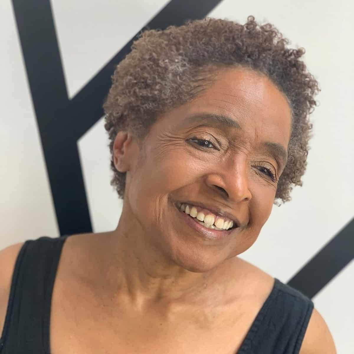pixie cut for black women over 50