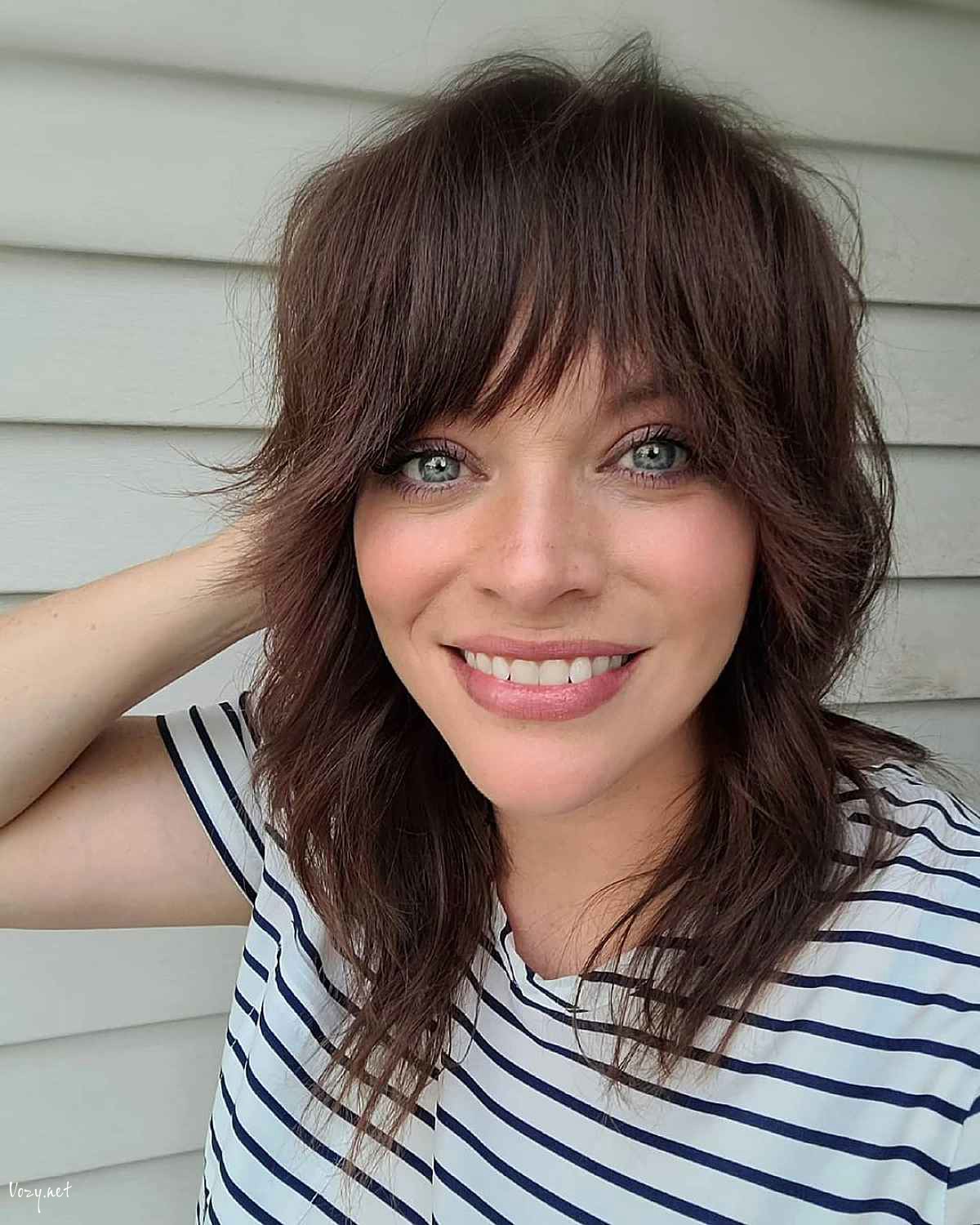 shaggy wolf hairstyle