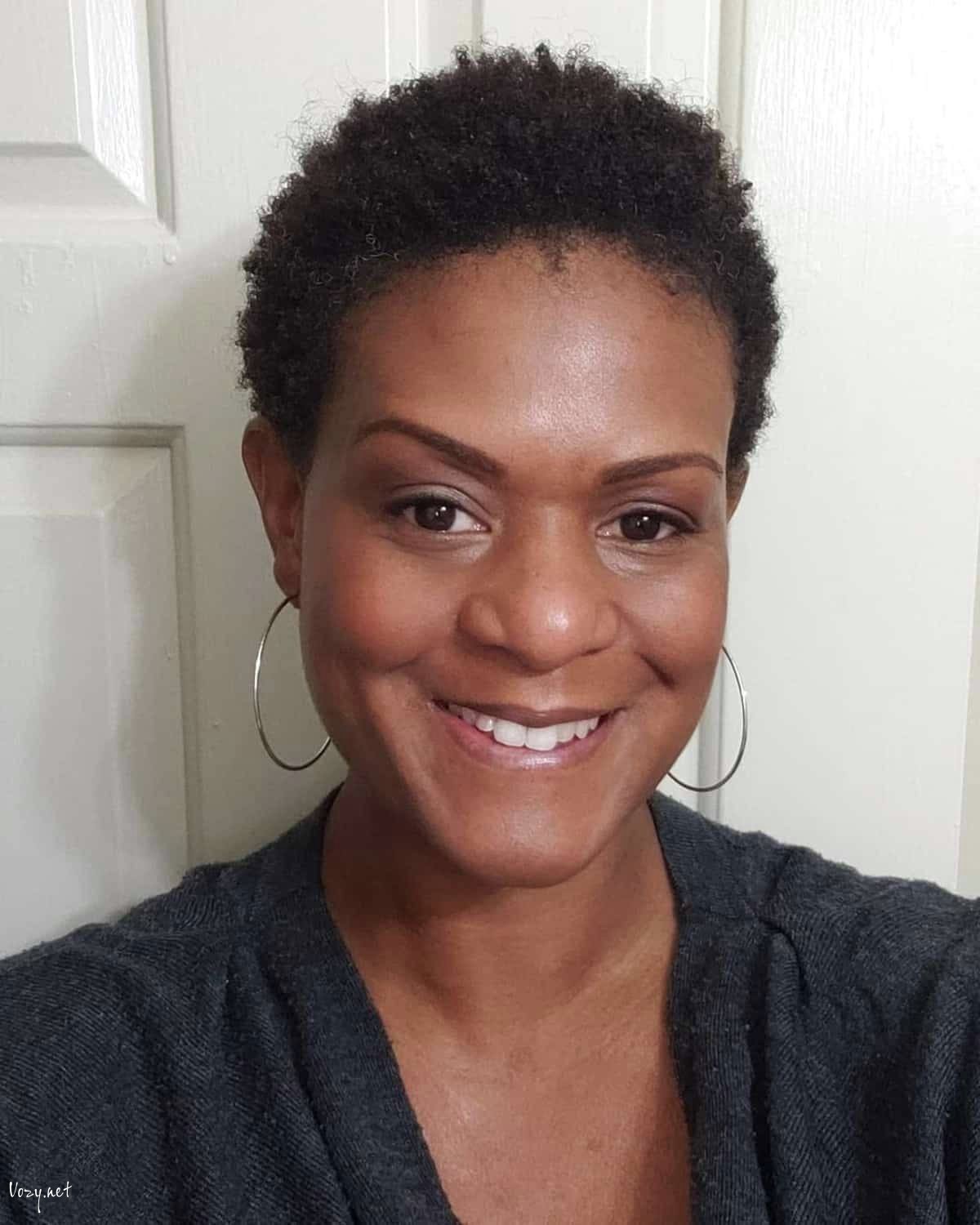 short afro for natural hair