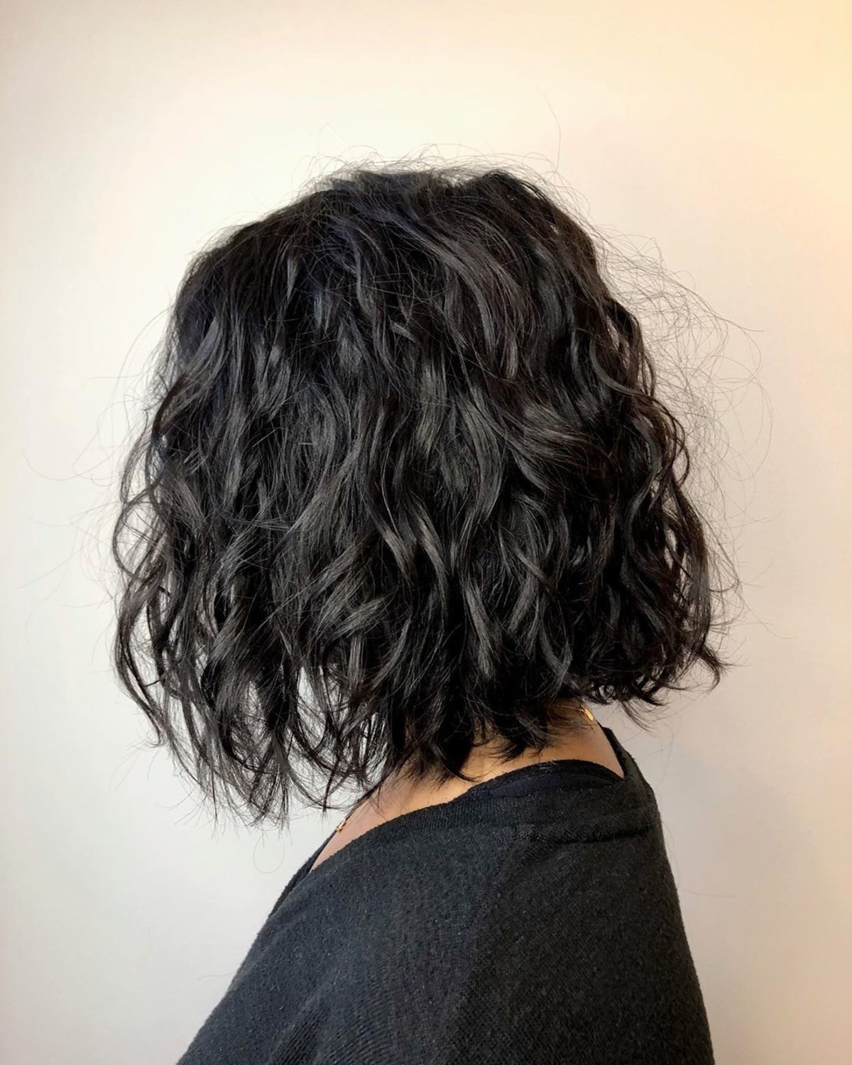 short beach wave perm